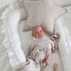 baby nest with ruffles white 2