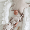 baby nest with ruffles white 3