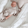 baby nest with ruffles white 4