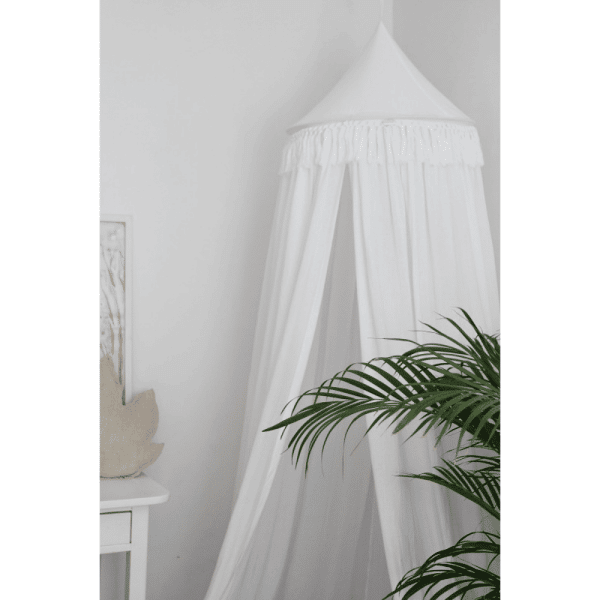 ciel de lit boho blanc 5