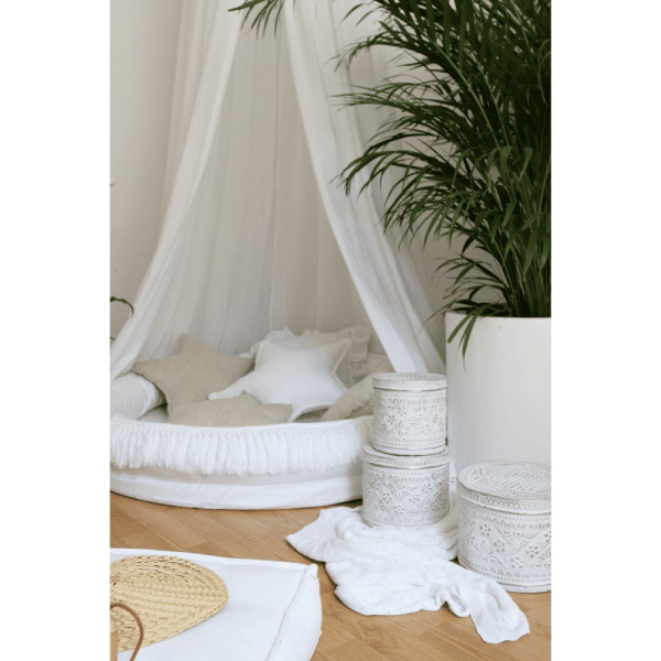 ciel de lit boho maxi blanc 5