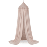 ciel de lit boho rose poudré 1
