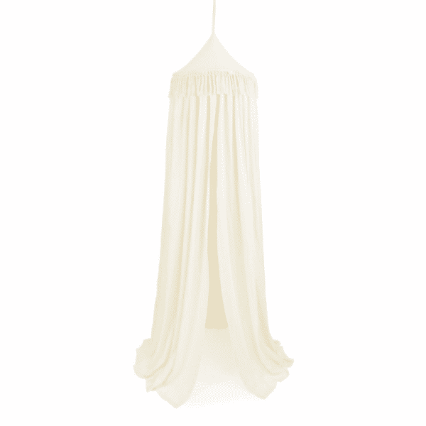ciel de lit boho vanille 1