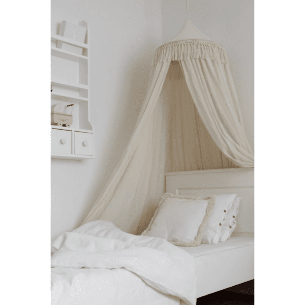 ciel de lit boho vanille 2