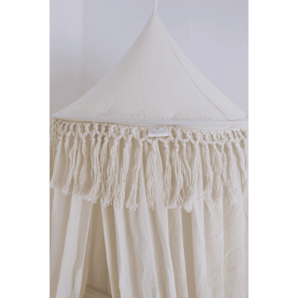 ciel de lit boho vanille 3
