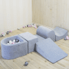 parcours de motricité avec piscine + 100 balles beige3