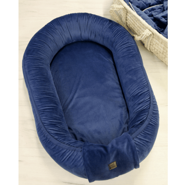 réducteur de lit velvet bleu marine 1