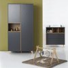 armoire loft antracite 2
