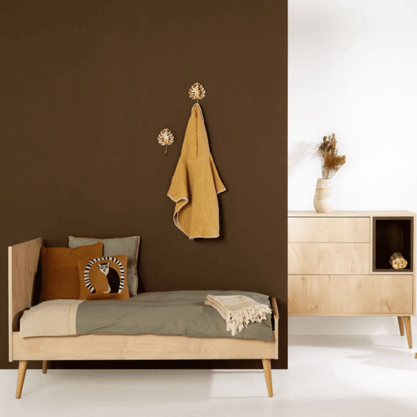 lit bébé cocon natural oak 7