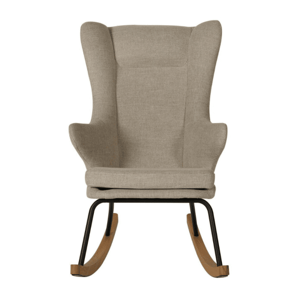 rocking adult chair de luxe argile 3
