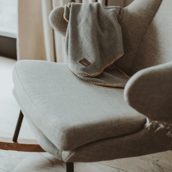 rocking adult chair de luxe argile 8