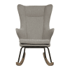 rocking adult chair de luxe sand grey 3