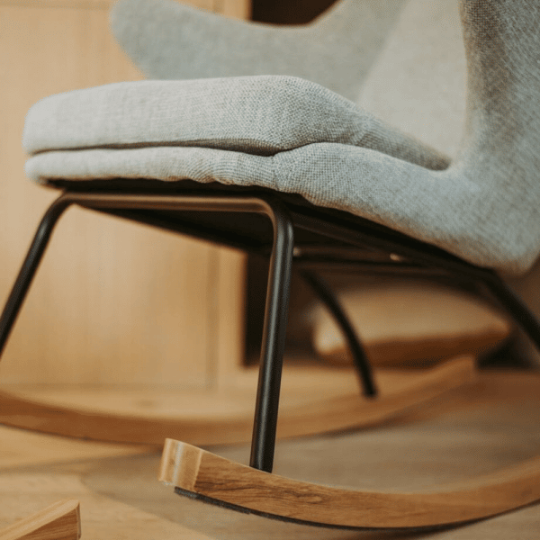 rocking adult chair de luxe sand grey 7