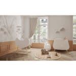 Chambre duo Lune blanc - Songes & Rigolades