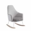 Fauteuil d'allaitement à bascule Gris clair-Gris nuit Moom - Micuna