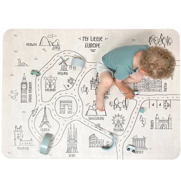 Tapis de jeu enfant Ma petite europe - Mates for living