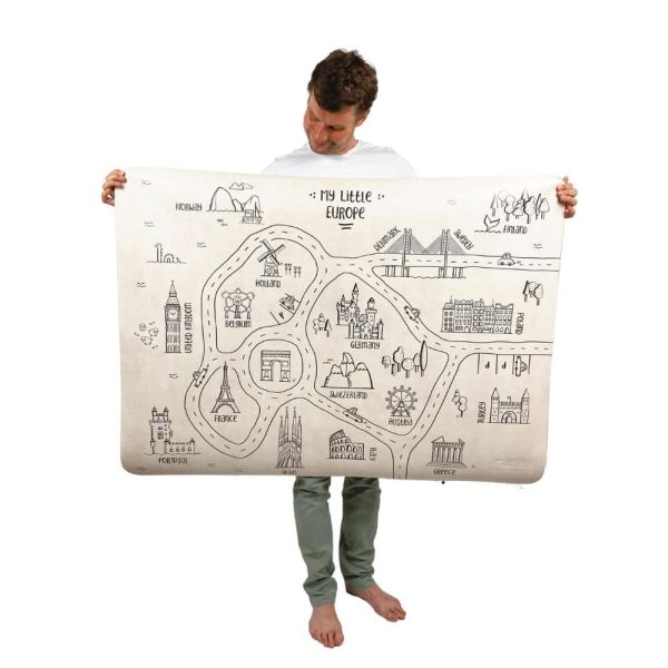 Tapis de jeu enfant Ma petite europe - Mates for living