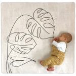 tapis de jeu feuilles tropicales - mates for living