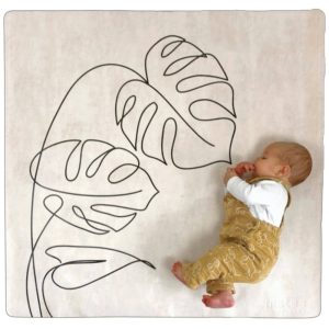 tapis de jeu feuilles tropicales - mates for living