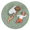 tapis de jeu rond vert menthe - mates for living