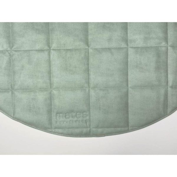 Tapis de jeu rond Vert Menthe - Mates for living
