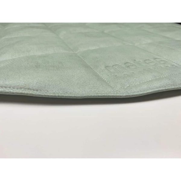 Tapis de jeu rond Vert Menthe - Mates for living