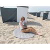Tapis de jeu rond Gris nuage - Mates for living