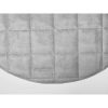 Tapis de jeu rond Gris nuage - Mates for living