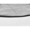Tapis de jeu rond Gris nuage - Mates for living