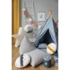 Pouf gris Big Mellow - Wigiwama