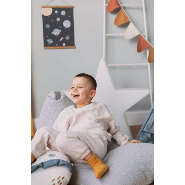 Pouf gris Big Mellow - Wigiwama