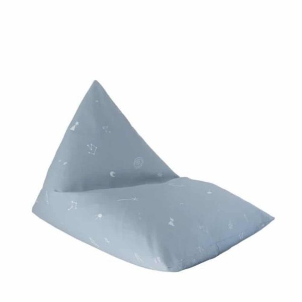 Pouf Bleu cosmique - Wigiwama