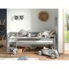 Lit enfant mi-hauteur Pino Gris - Vipack