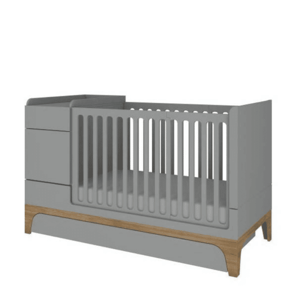 lit bébé bellamy gris4
