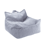 fauteuil pouf bleu blueberry wigiwama