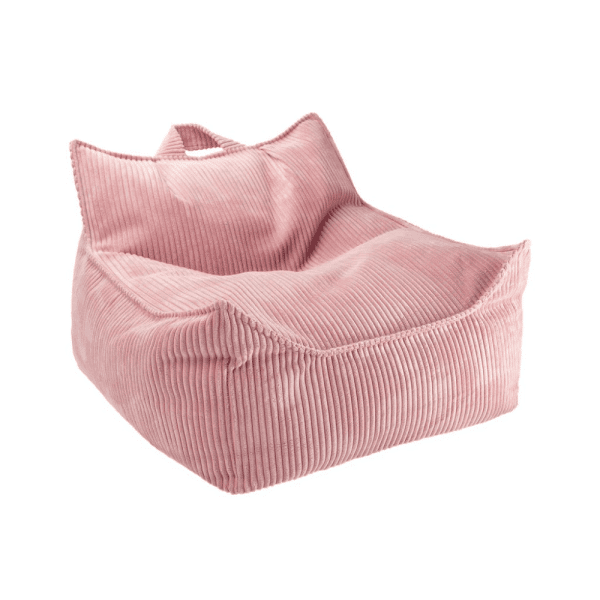 fauteuil pouf rose mousse wigiwama