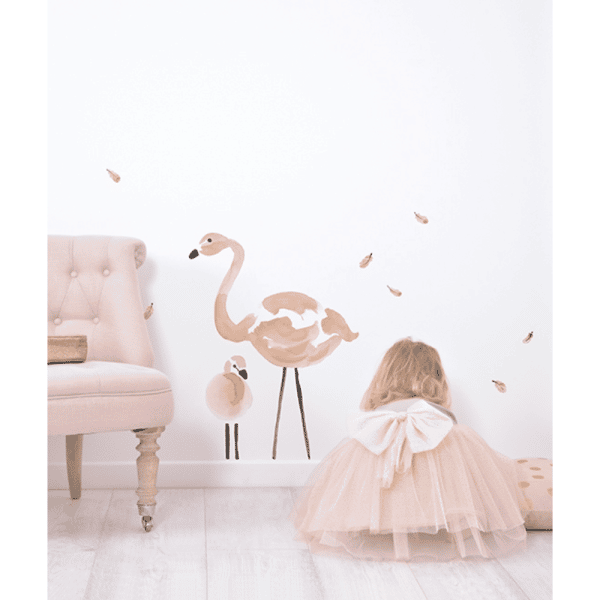 sticker flamingo flamant rose lilipinso3