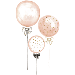 sticker enfant xl ballons roses lilipinso1