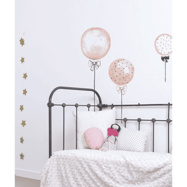 sticker enfant xl ballons roses lilipinso3