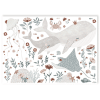 stickers fleurs et animaux de l'océan lilipinso1