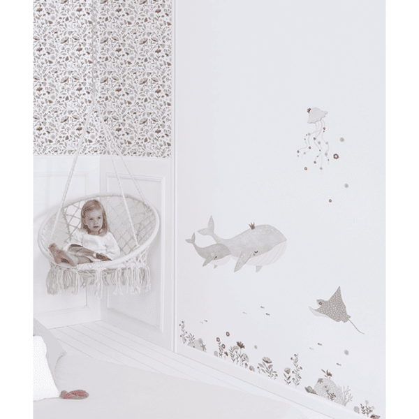stickers fleurs et animaux de l'océan lilipinso2