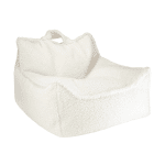 fauteuil pouf cream white wigiwama