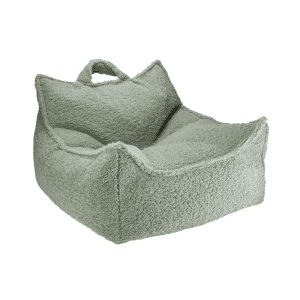 fauteuil pouf green eucalyptus wigiwama