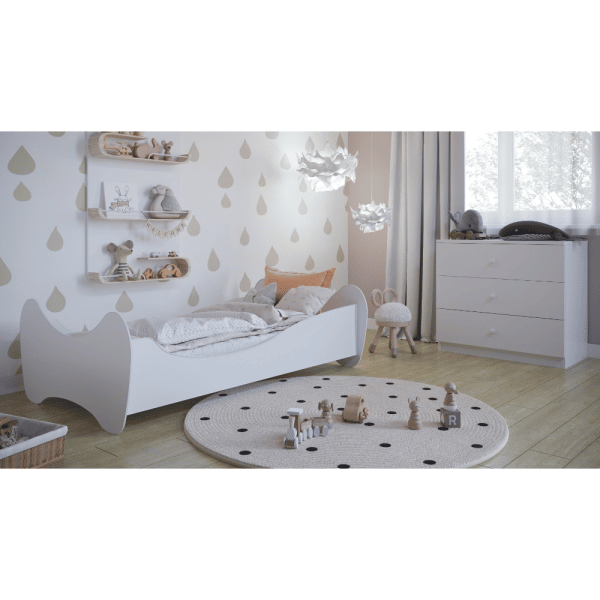 lit junior lilly blanc 70 x 140 cm kocot