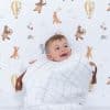 papier peint animaux et montgolfières gentle friends – lilipinso