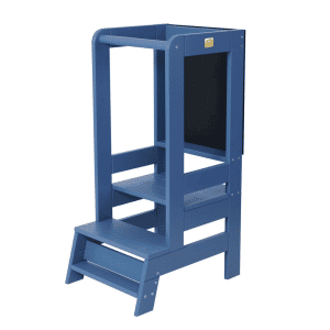 tour d'apprentissage modulable kitchen helper bleu meowbaby