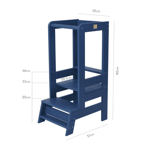 tour d'apprentissage kitchen helper bleu meowbaby