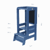 tour d'apprentissage modulable kitchen helper bleu meowbaby