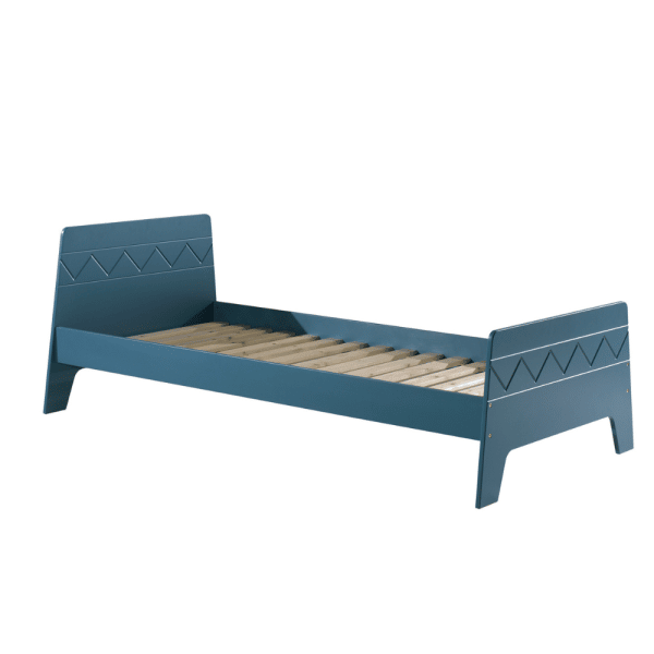lit junior wynnie 90 x 200 cm bleu vipack