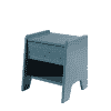 lit junior wynnie 90 x 200 cm bleu vipack